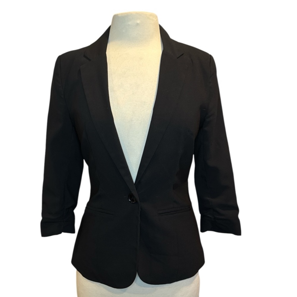 Valley Girl Black Fitted Blazer Sz 8